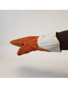 GUANTE MANOPLA CUERO TRAT.10 cm GM ANTICALOR 300ºCGuantes obrador 2