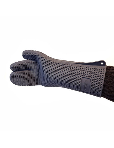 GUANTE MANOPLA SILICONA 38,5 cm ANTICALOR 300ºCGuantes obrador