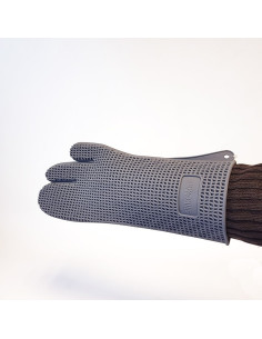 GUANTE MANOPLA SILICONA 38,5 cm ANTICALOR 300ºCGuantes obrador 2