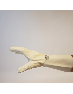 GUANTE LÁTEX NATURAL 8/8,5 - 35cmGuantes obrador 2