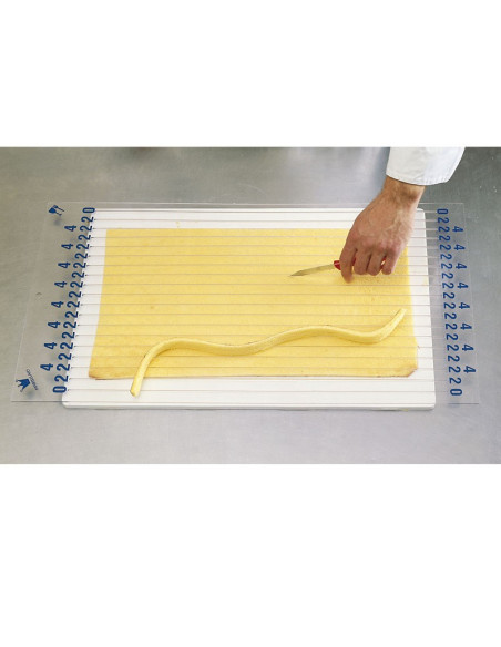 Reja transparente para cortes de 3 i 6 cmMedidas graduadas