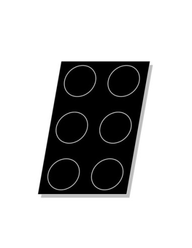 FLEXIPAN 0118 60X40 DISCO Ø166 x h12 mm (6c)-1