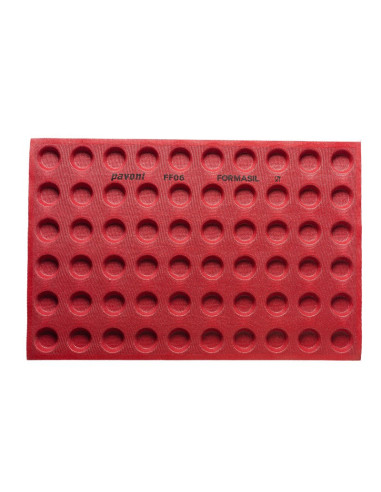 TAPETE FF06 FORMASIL 60 TART.REDONDAS D.40/32x16mmMicroperforados