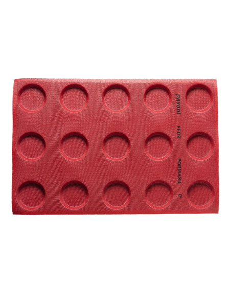 TAPETE FF09 FORMASIL 15 TART.REDONDA 80/70x20mmMicroperforados