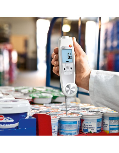 TERMÓMETRO INFRARROJO TESTO 104 IRTermómetros electrónicos