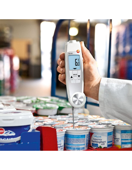 TERMÓMETRO INFRARROJO TESTO 104 IRTermómetros electrónicos