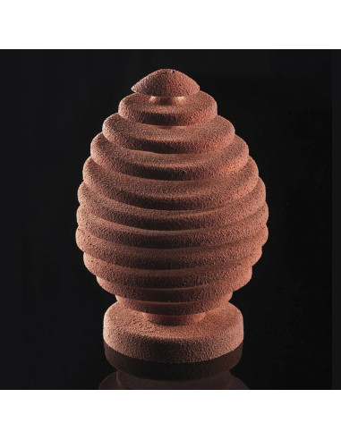 MOLDE 3D EGG CHOC D80x150mm (2pz) SILICONAEasy Choc