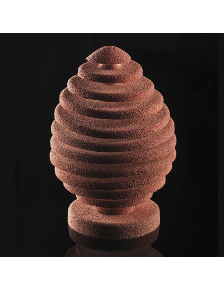 MOLDE 3D EGG CHOC D80x150mm (2pz) SILICONAEasy Choc