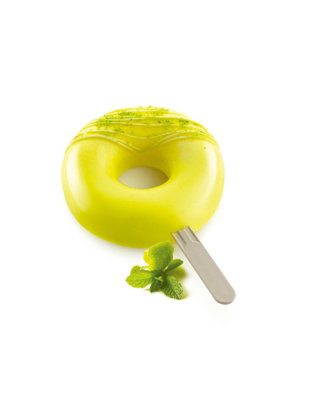 MOLDE STECCOFLEX GEL13 DONUTS D80xh22mm (2pz)