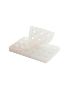 MOLDE ESFERA 3D - AF003 - 18p D35mm SILICONA 2