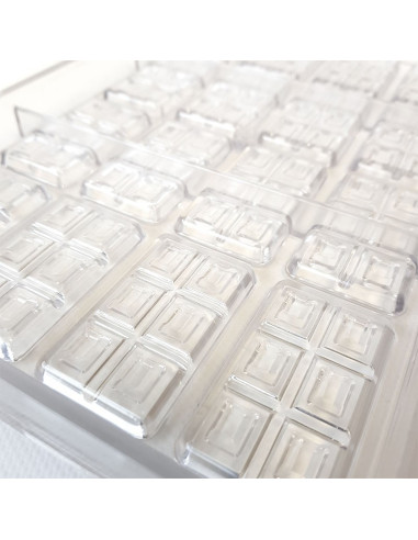 MOLDE M165 TABLETA 55x30x6.3mm 16p PC 175x275Tabletas