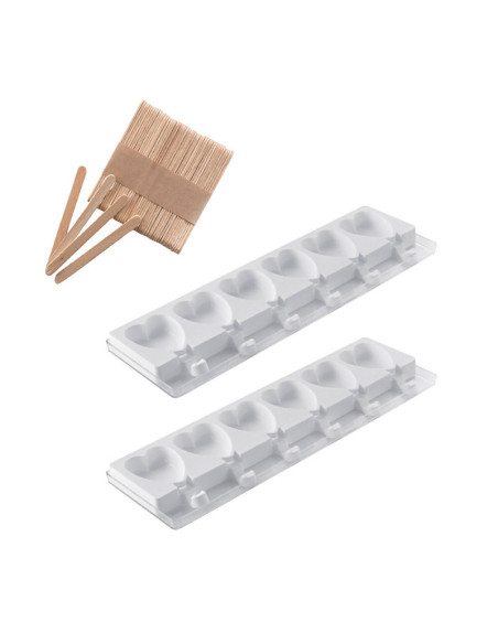 MOLDE STECCO FLEX GEL03M MINI HEART-IC (2pz)-1