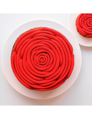 MOLDE KE080 LA VIE EN ROSE D140 x h45mm-1