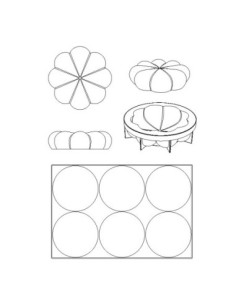 MOLDE KE015 BOMBEE D180x50mm 2