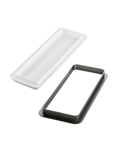 KIT TARTE RING RECTANGULAR 265x105mm molde +anillo-1
