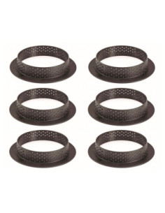 MOLDE TARTE RING ROUND 80 (6 anillos) 2