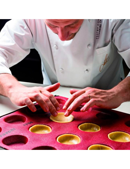 TAPETE FF12 FORMASIL 6 TART. REDONDAS 150/140x30mm-2