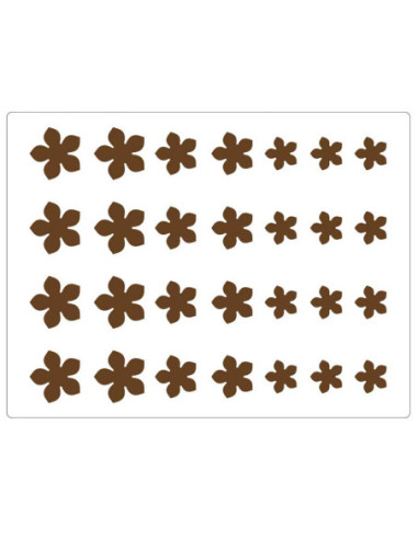 CHABLON 34 FLORES 390x290mm 28 piezas 3 tamaños-1