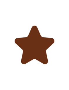 CHABLON 30 ESTRELLA 390x290mm 42 piezas D34mm 2