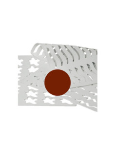 CHABLON 26 REDONDO 390x290mm 12 piezas D62,5mm