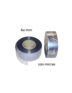 CINTA PVC INCOLORO 60 mm 200 micras (100m)