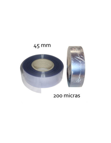 CINTA PVC INCOLORO 45 mm 200 micras (100mt)Cinta PVC