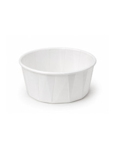 CÁPSULA F125 BLANCA C/BORDE - Ø42xh30mm PK250u
