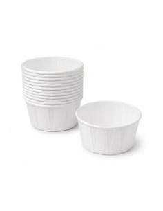 CÁPSULA F125 BLANCA C/BORDE - Ø42xh30mm PK250u 2
