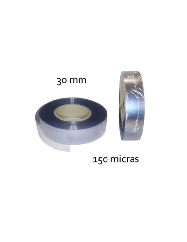 CINTA PVC INCOLORO 30 mm 150 micras (100mt)Cinta PVC