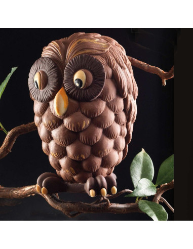 HUEVO BUHO DECOSIL GUSCIOSilicona 3D Pascua