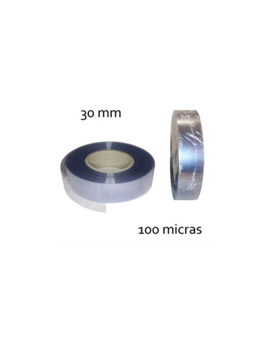 CINTA PVC INCOLORO 30 mm 100 micras (100mt)Cinta PVC