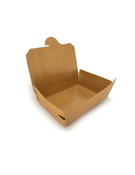 BOX ALIMENTARIO GRANDE COLOR AVANARecipientes Fast Food