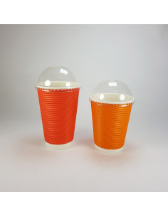 TAPA CÚPULA PARA VASO TÉRMICO (100 ud)Vasos 2