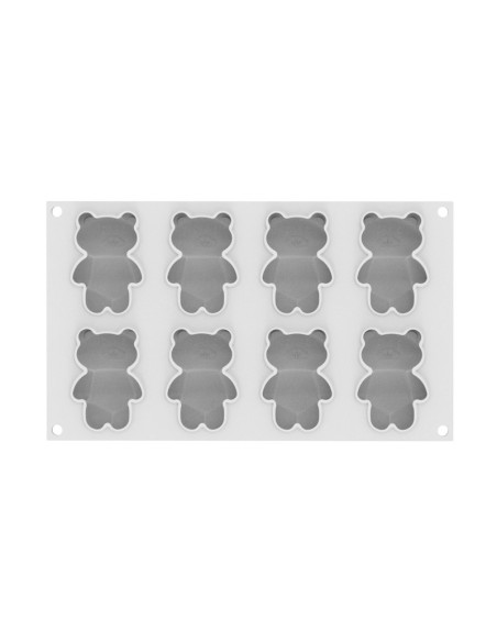 MOLDE TEDDY BEAR 68 79x56xH27 mm - 8c 68ml-2