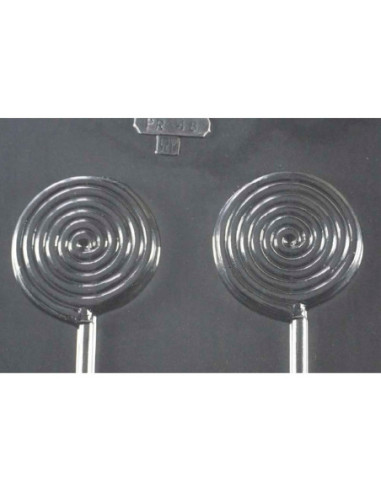 M. PVC PIRULETA DISCO CARAMELO - Ø75x10mm 2c-1