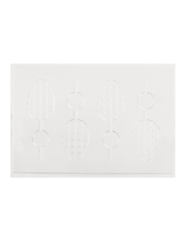 M. PVC PIRULETA HUEVO 2 MOLDES - 52x77xh9mm 8c-2