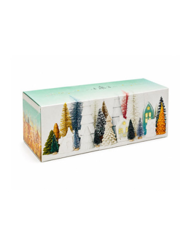 CAJA TRONCO CONTE D\'HIVER - 30x11x11cm PK25u