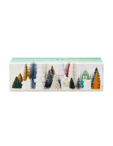 CAJA TRONCO CONTE D\'HIVER - 30x11x11cm PK25u-1