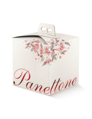 CAJA PANETTONE QUADRETO - 210x210xh220mm PK10u