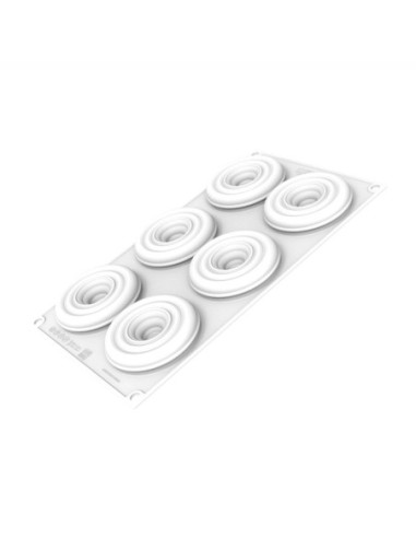 KIT 3D TARTE RING TORNADO + 6 AROS - Ø80 mm 6c-1