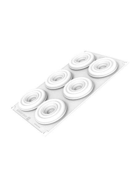 KIT 3D TARTE RING TORNADO + 6 AROS - Ø80 mm 6c-1