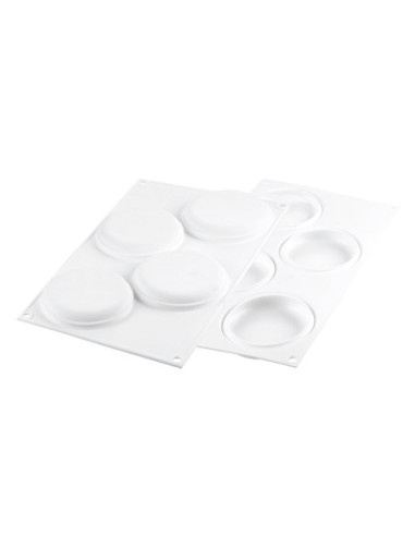 KIT TARTE RING ROUND 100 + 4 AROS - Ø100 80ml 4c-1