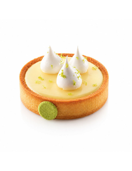 6 AROS TARTE RING ROUND 80 - Ø80xh20mm 70ml