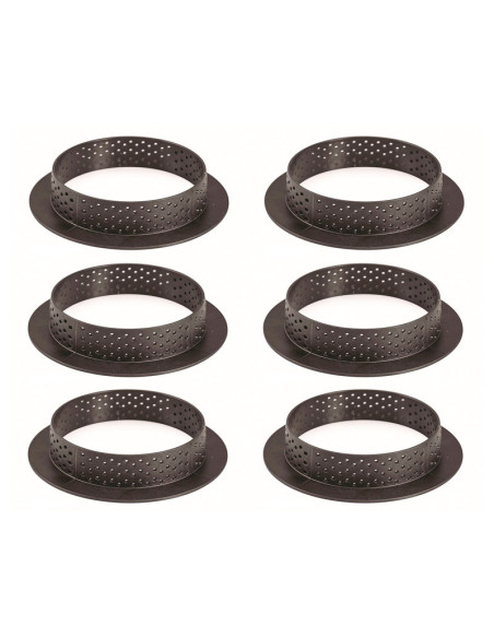 6 AROS TARTE RING ROUND 80 - Ø80xh20mm 70ml-1