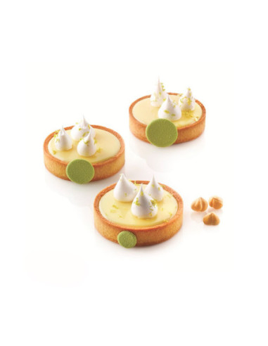 6 AROS TARTE RING ROUND 80 - Ø80xh20mm 70ml-2