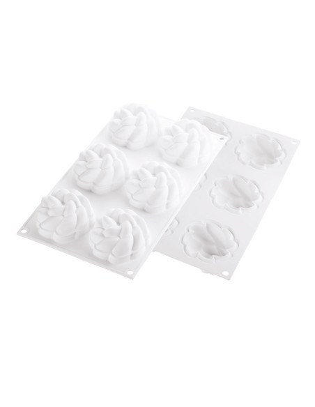 KIT TARTE RING FLEUR 80 + 6 AROS - Ø80 90ml 6c-1