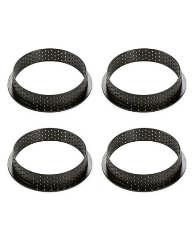 4 AROS TARTE RING ROUND 100 - Ø100xh20mm-1