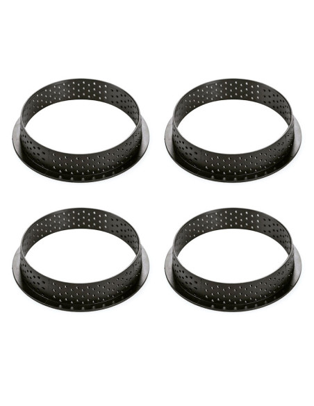 4 AROS TARTE RING ROUND 100 - Ø100xh20mm-1