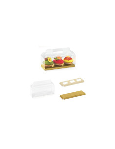 FONDO 270x90xh10mm PK(10u) PIEL ORO/BL