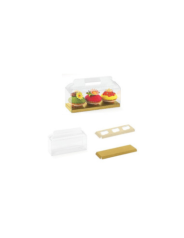 FONDO 270x90xh10mm PK(10u) PIEL ORO/BLEstuches Transparentes